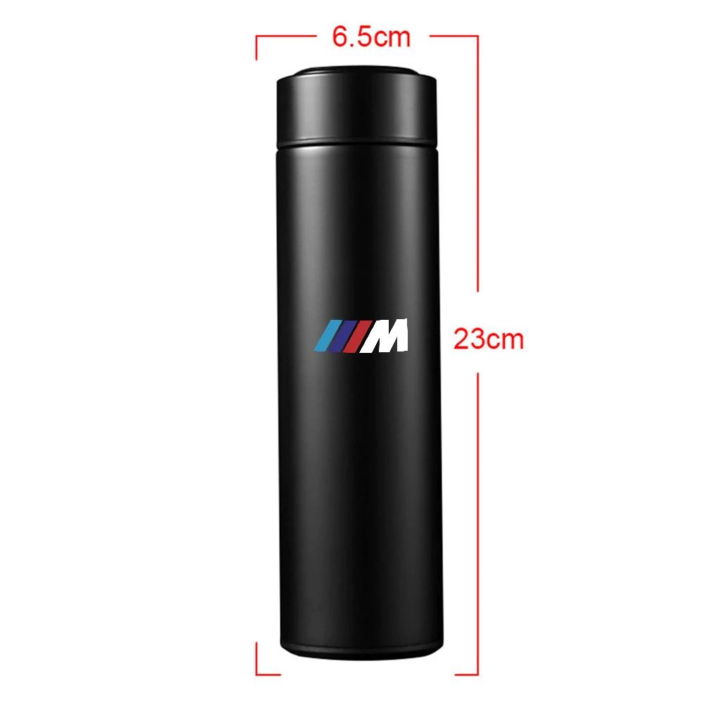 WFN5 Car Sticker 2025 Hot 1pc For BMW Performance M Thermos Bottle Smart Cup With Temperature Display 304 Stainless Steel Vacuum Insu
