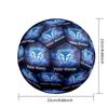 Warrington Wolves FC Fashion Size 5 Football Wearproof Non‑Slip Soccer Ball For Sports Training Entertainment Use