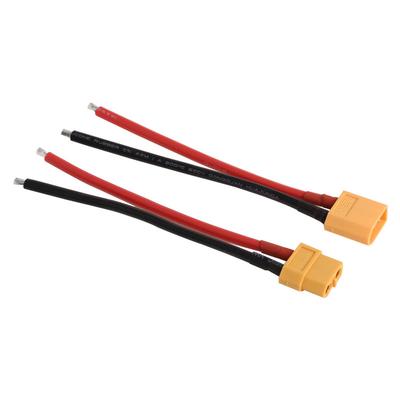 2 шт. штекера батареи XT60 «папа-мама» с кремниевым проводом 14 AWG