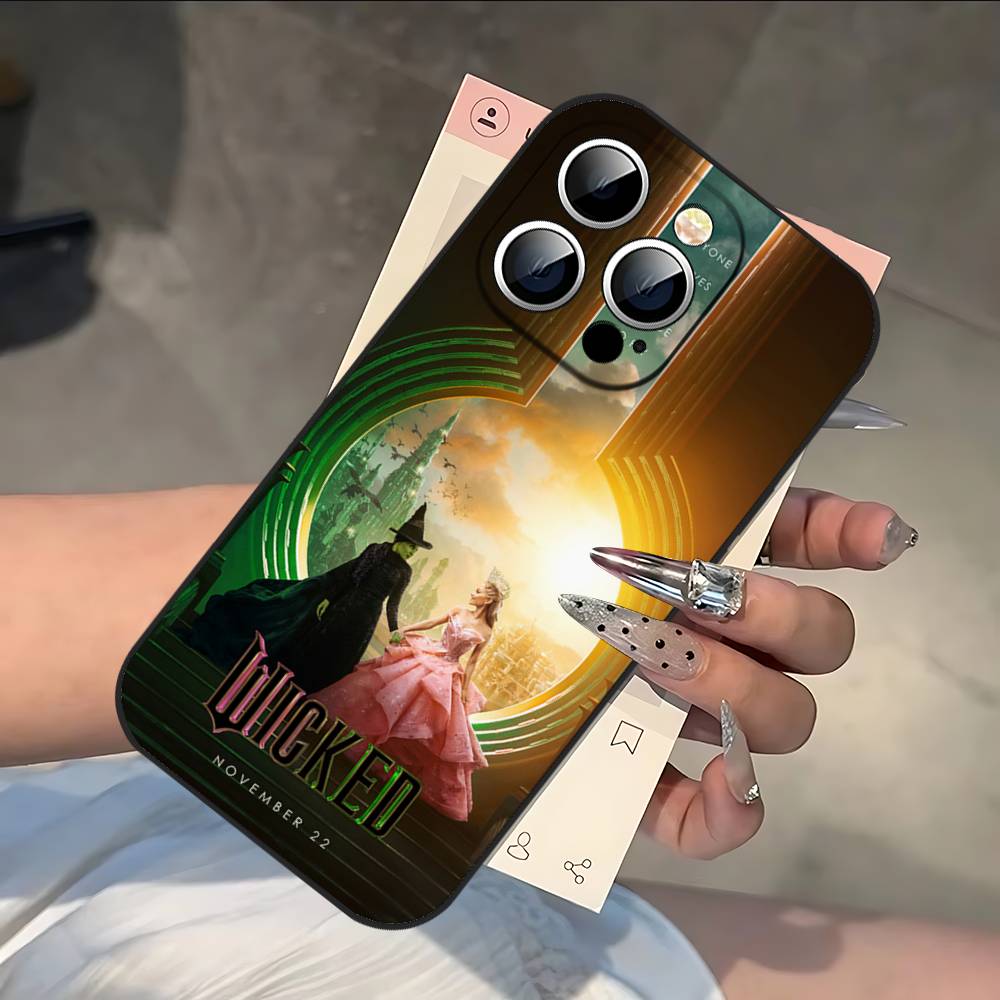 Чехол для телефона W-Wicked Часть первая Для iPhone 17 16 15 14 13 12 11 PRO MAX PLUS Mini TPU Мягкий Приятный к коже Чехол