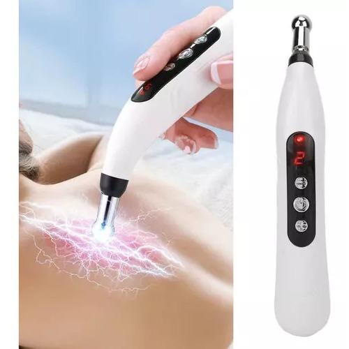 Электронная массажная ручка 5-в-1, ручка для акупунктуры, обезболивающая терапия, батарея/зарядка, мощная энергетическая ручка, инструменты для облегчения боли