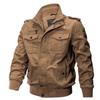 Men's Military Uniform Pilot Jacket Jacket Plush Winter Coat