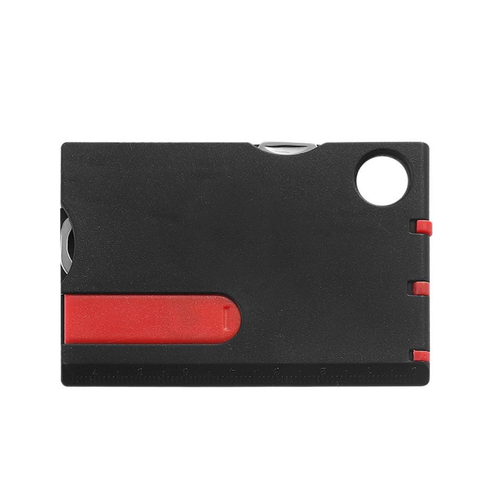 Ultra Thin Outdoor Multi Tool 12 in 1 Multipurpose Outdoor EDC Gadget Card Type Durable Outdoor Emergency Tools