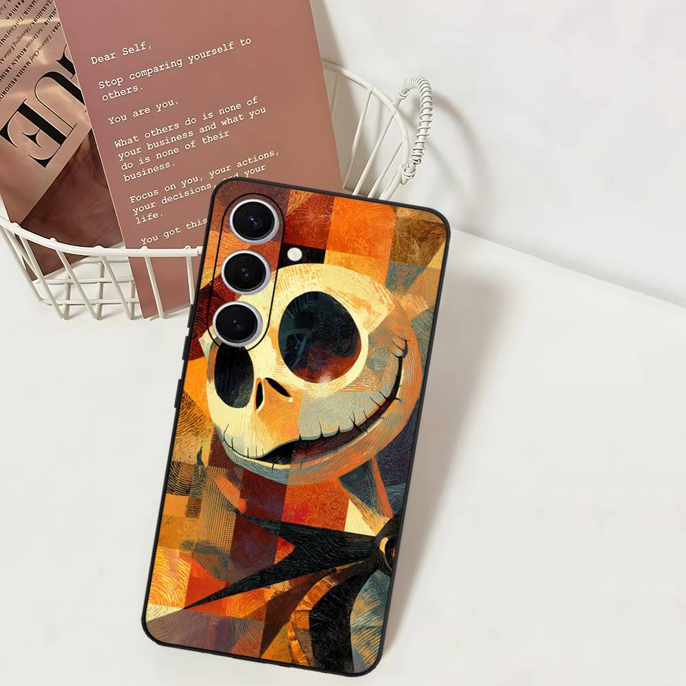Чехол для телефона на Хэллоуин «Кошмар перед Рождеством» для Samsung S 24 fe 25 Ultra plus 20 lite 21 30 22 23 24 22 Ultra 5G Fundas