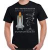 Футболка с коротким рукавом, повседневная, 100% хлопок, с круглым вырезом, летняя, мужская, размер S-3XL, схема транспортной системы Шаттл