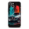 Sports Car JDM Tokyo Drift For iPhone 11 12 13 15 14 Pro Max Phone Case X XR XS 7 8 Plus SE 2020 Luxury Black Soft Cover Funda