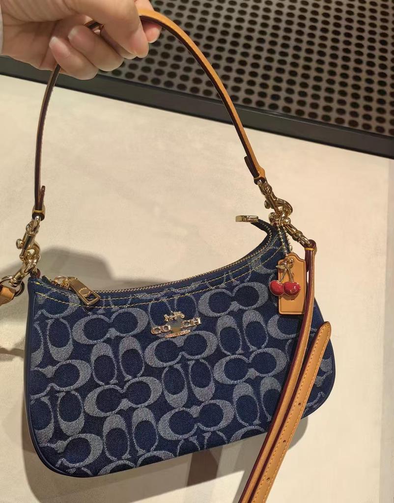 Женская классическая сумка-подмышка Koujia Teri: Универсальная однолямочная сумка-кроссбоди для повседневного и модного ношения на работу.