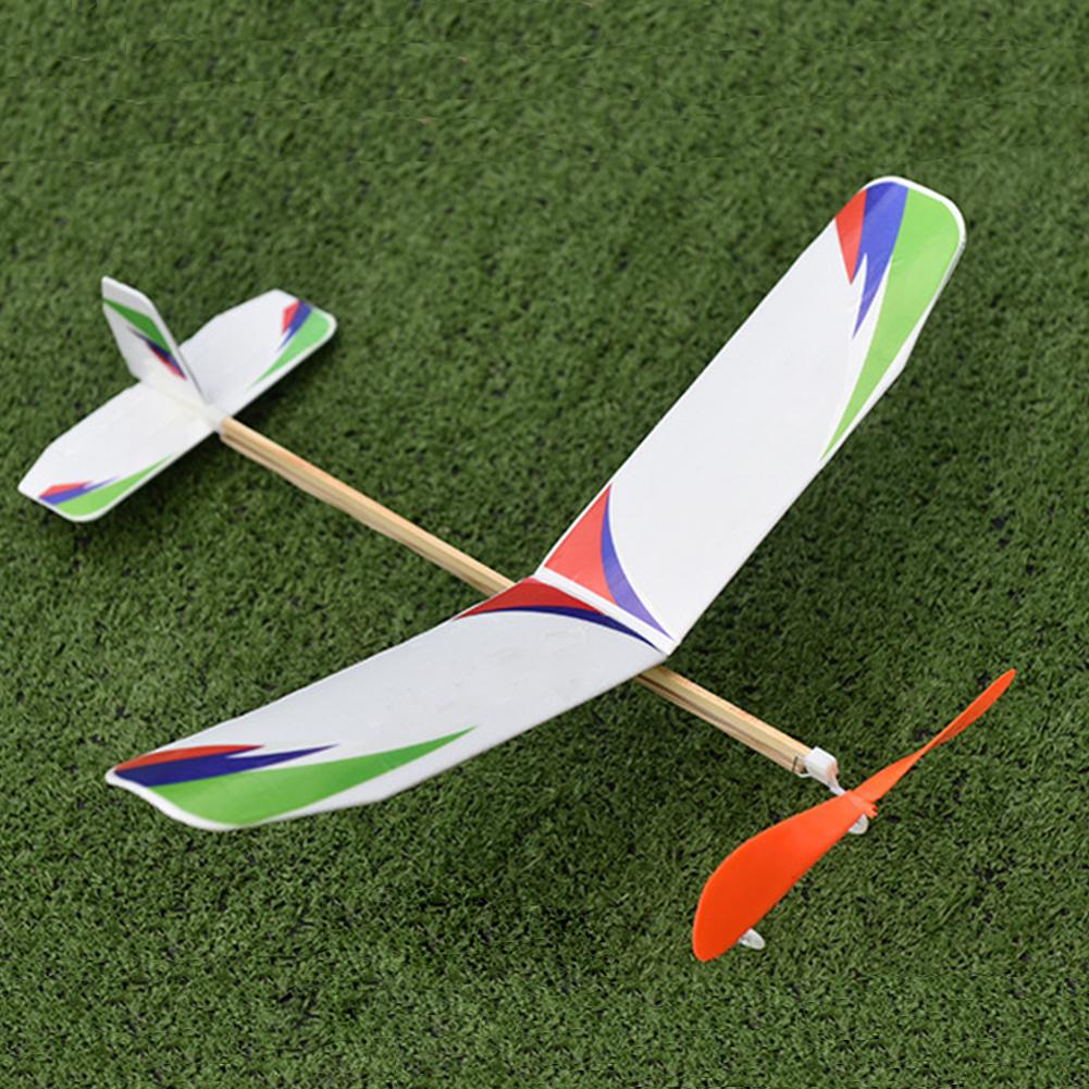 Модель самолета своими руками с резиновым ремешком для учащихся начальной школы, образовательная игрушка для научного конкурса S6A2