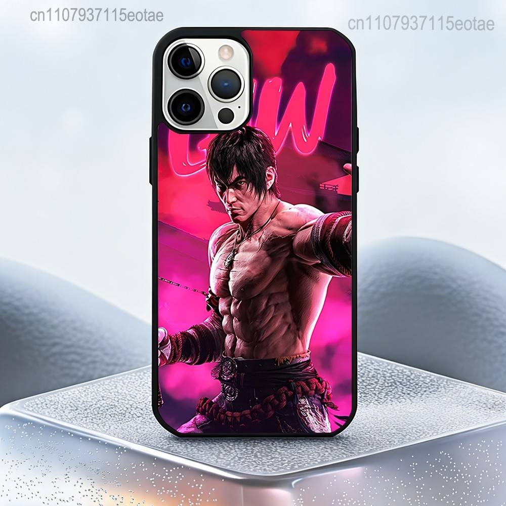 Чехол-бампер с защитой от падения и магнитом для игры T-Tekken 8 для iPhone 17,16,15,14,13,12,11,Pro,Max,Plus,Mini,SE4,E