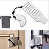 Safety Anti-theft Door Blocker Portable 8cm Stainless Steel Safe Security Tool