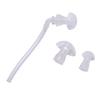 Mushroom Shape Domes Earplug Ear Plug Tips With Tubing Tubes for BTE Hearing Aid