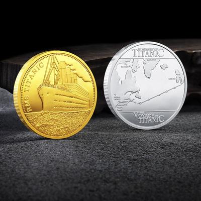 Памятные монеты Титаник металлические медали украшения