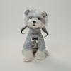Rudywear Dog Clothes Autumn and Winter Fleece Thermal High Neck Schnauzer Bigbear Small Dog Pet Bottom Shirt
