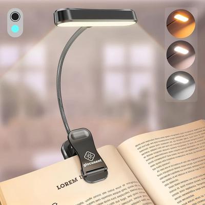 Eye Care горизонтальный ET-Head книжный светильник с регулируемой яркостью, перезаряжаемый от USB, ночник для чтения у кровати