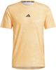 Adidas IEJ12 Power Workout Short Sleeve Sizes Men's T-Shirt, Semi-Spark/Black (IS3806), J/XL