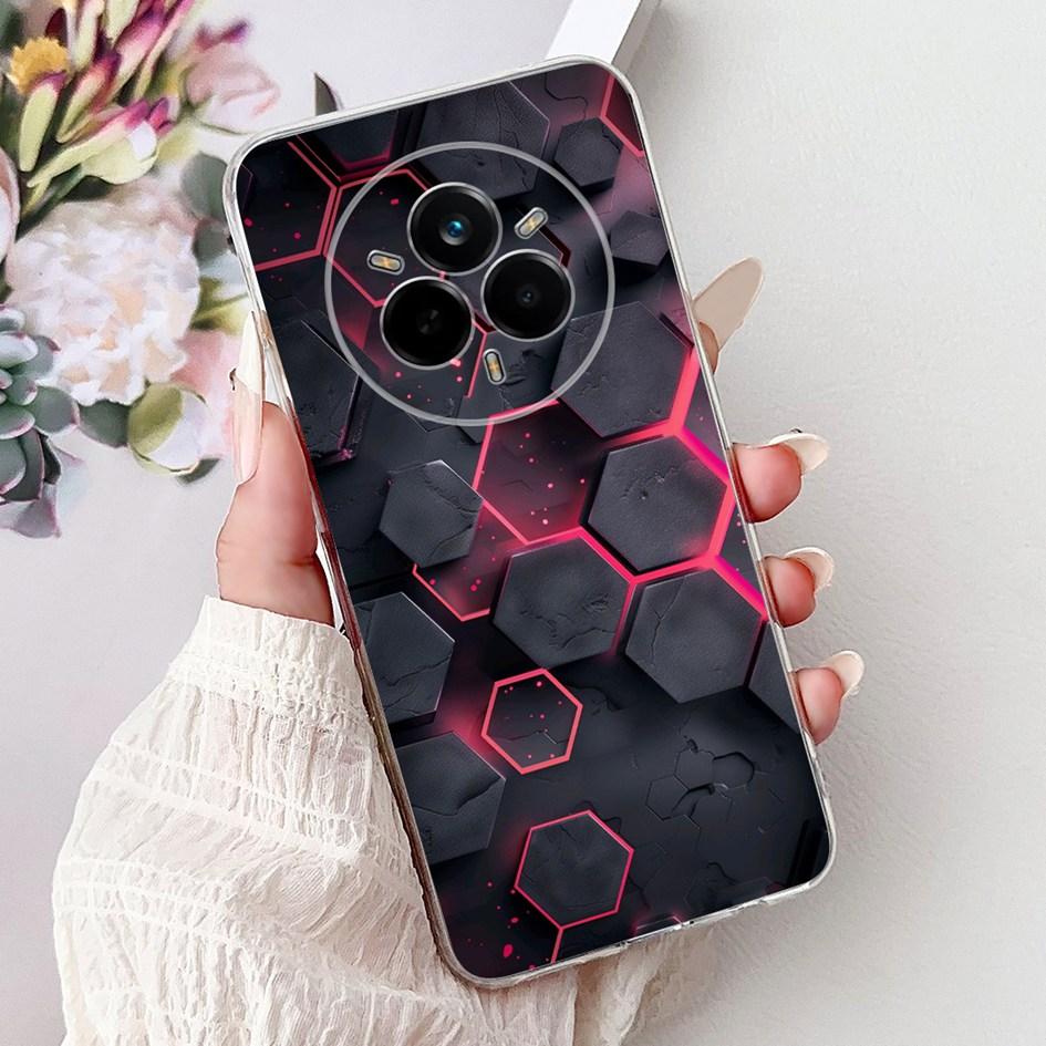 Чехол для Realme 14 Pro 5G 2025 Чехол Крутой Мультяшный Дракон Лев Мягкий Прозрачный Силиконовый Чехлы для Телефона Для Realme 14 Pro+ 14Pro Plus Capa