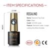 ROSALIND Tempered Top Coat Gel Nail Polish Soak Off UV Nail Base Top Coat Gel Polish For Protect Nails