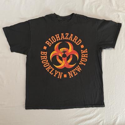 Винтажная футболка Biohazard Tour 90-х, метал-группа, рождественский подарок, унисекс S-5XL, SS2871