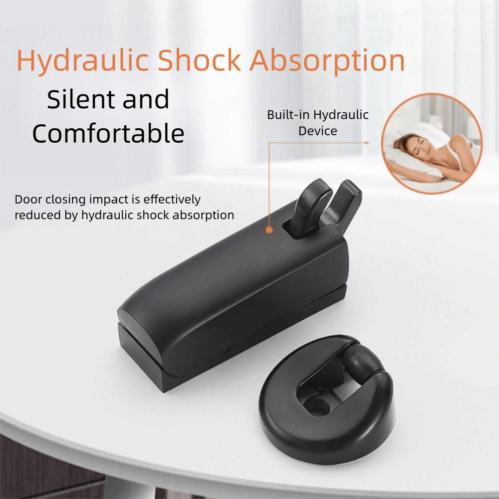 Metal Accessories Silent Door Stop Space Saving Wall Mount Stopper Bathroom