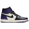 Air Jordan 1 Retro High OG Court Purple Men Sneakers Sail-Black 555088-501