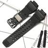 Черный полимерный ремешок для часов Casio G-SHOCK RANGEMAN GW-9400 GW-9300 Ремешок для часов TPU Мужской ремешок Спортивный Водонепроницаемый Браслет Аксессуары для часов