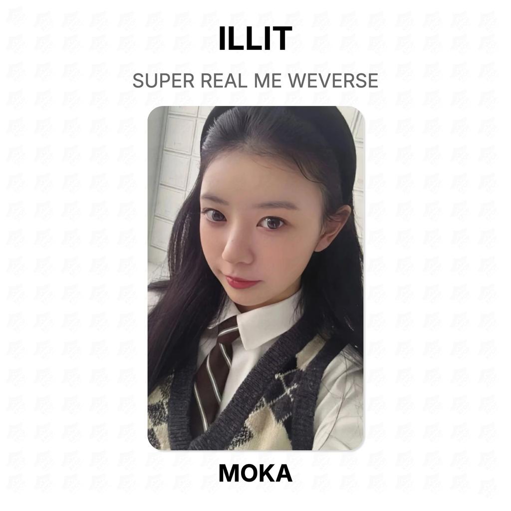 ILLIT SUPER REAL ME WEVERSE Официальная фотокарточка