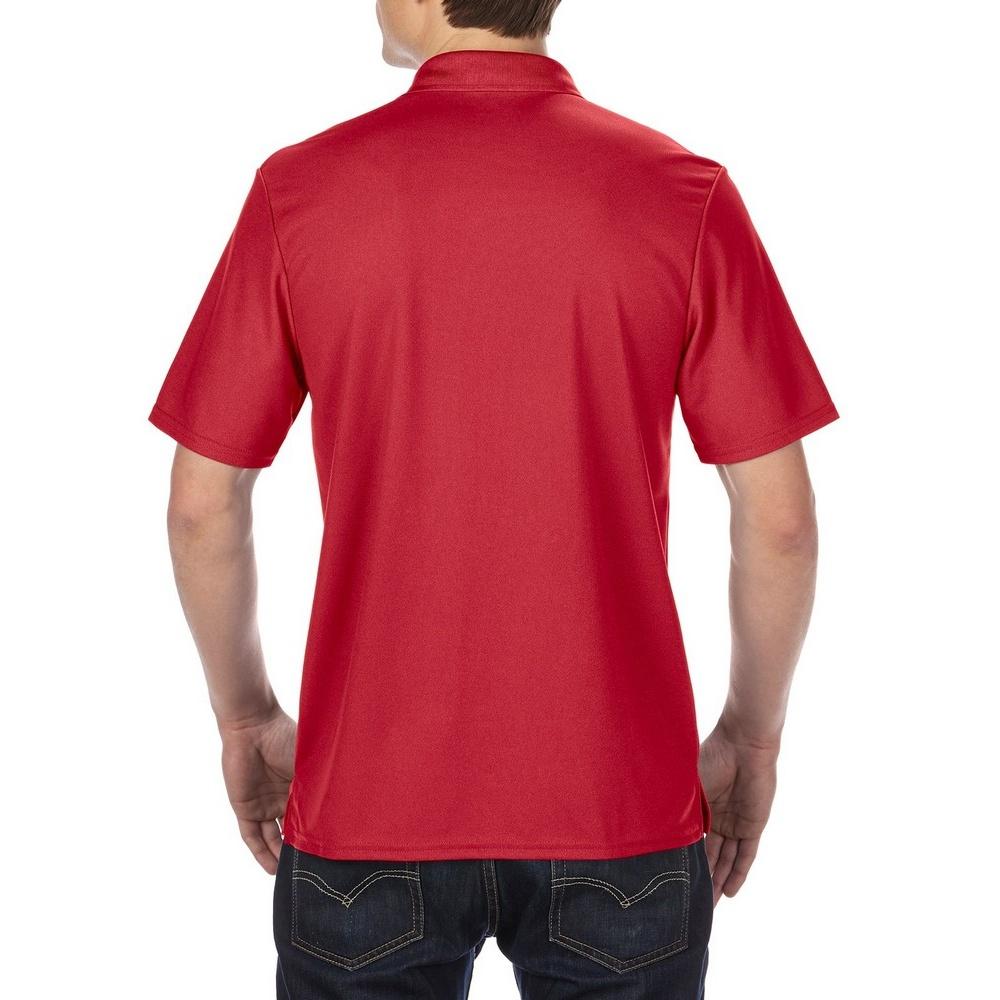 Gildan Mens Double Pique Short Sleeve Sports Polo Shirt