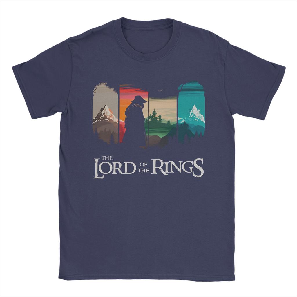 Lords Rings Merch Unisex Women T Shirt 100 Cotton Tee Graphic Tops Tshirt