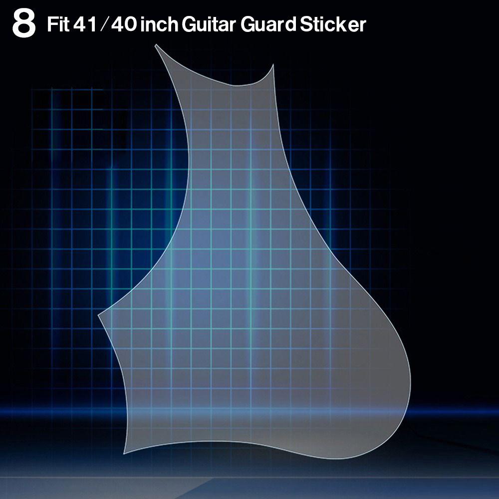 Народная акустическая мягкая пластина для царапин, защитная наклейка для гитары, наклейка с защитой, наклейка на доску