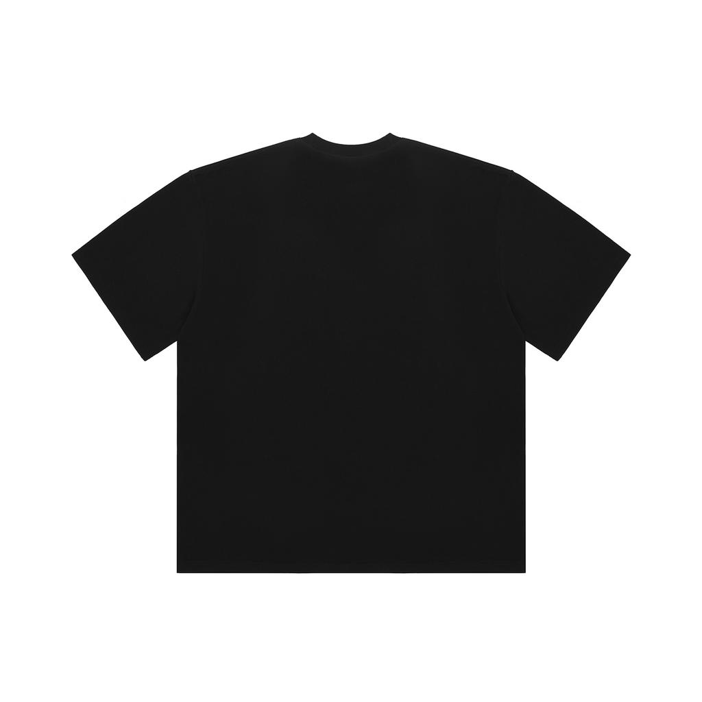 FREEDOM Arch Logo Semi-Oversized T-Shirt (Black/White)