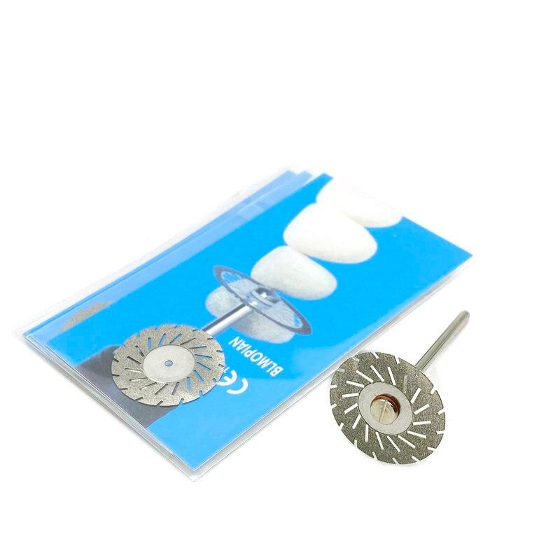 5 шт./компл. стоматологический ультратонкий двухсторонний песчаный фарфоровый алмазный режущий диск оправка алмазный диск стоматологические инструменты для полировки