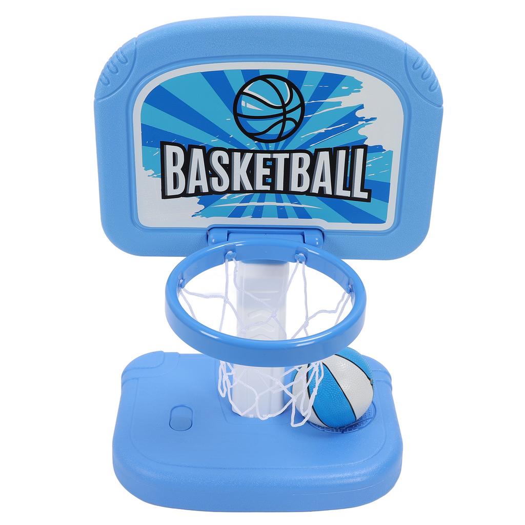 Баскетбольное кольцо для бассейна с регулируемой высотой, интерактивный игровой набор для баскетбола у бассейна с 2 мячами и насосом