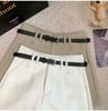 Women's High-Waisted A-Line Casual Suit Shorts - Slimming, Loose, Versatile, Summer Outerwear