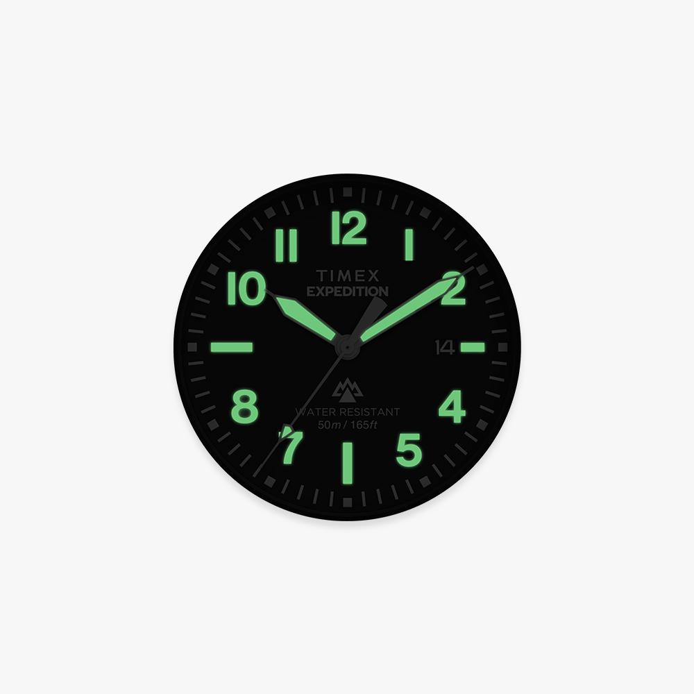 TIMEX Походная Кепка Хаки Ремешок Военные Часы 39мм TW2Y18000