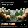 Ультразвуковой паровой массажер для глаз SIAASOO E1, вилка CN (адаптер в комплекте)