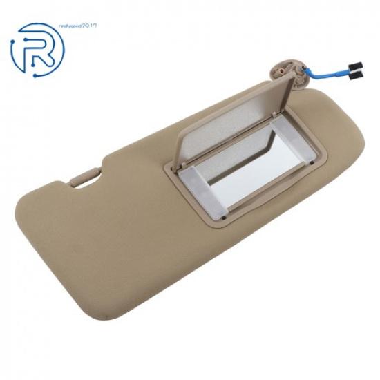 Front Right Side Sunvisor Beige with Lights And Mirror For Honda CR-V 2017-2022