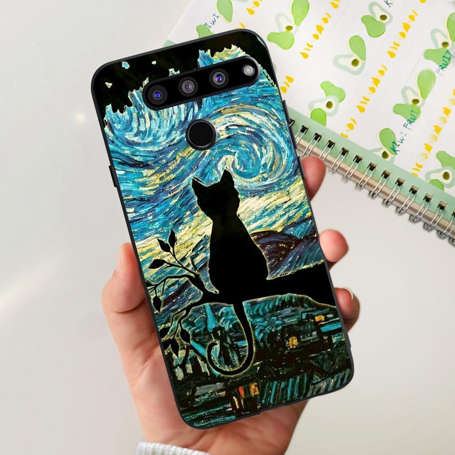 Чехол для LG V50 ThinQ 5G LM-V500EM, чехол для телефона, модный, с цветами и бабочками, из мягкого силикона, задняя крышка для LG V40 V50s Thinq 5G, бампер