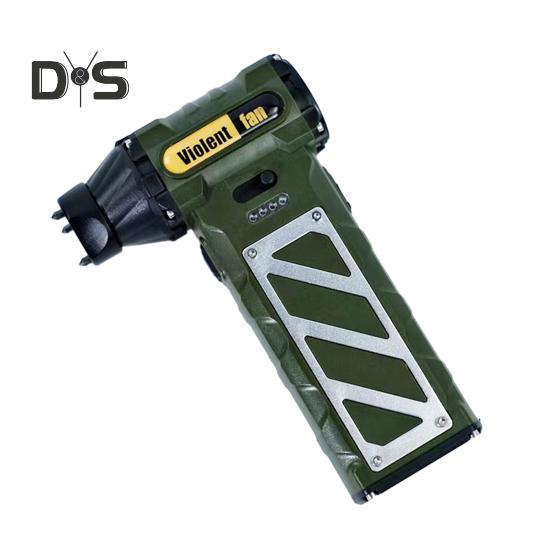 Электрический вентилятор для удаления пыли, мощный бесщеточный двигатель, регулируемая скорость, компактный дизайн, портативный ручной вентилятор