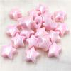 10pcs Spring Color System Gradient Light Acrylic Five-pointed Star Beads DIY Jewelry Making Fashion Beaded Materials