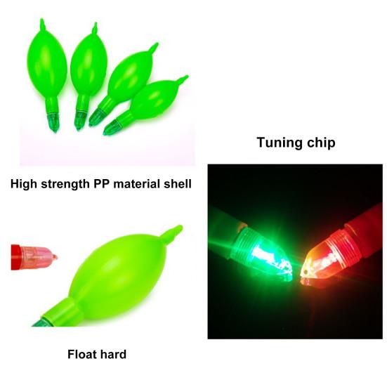 Легкая форма утиного яйца поплавка СИД электронная небьющаяся под углом
