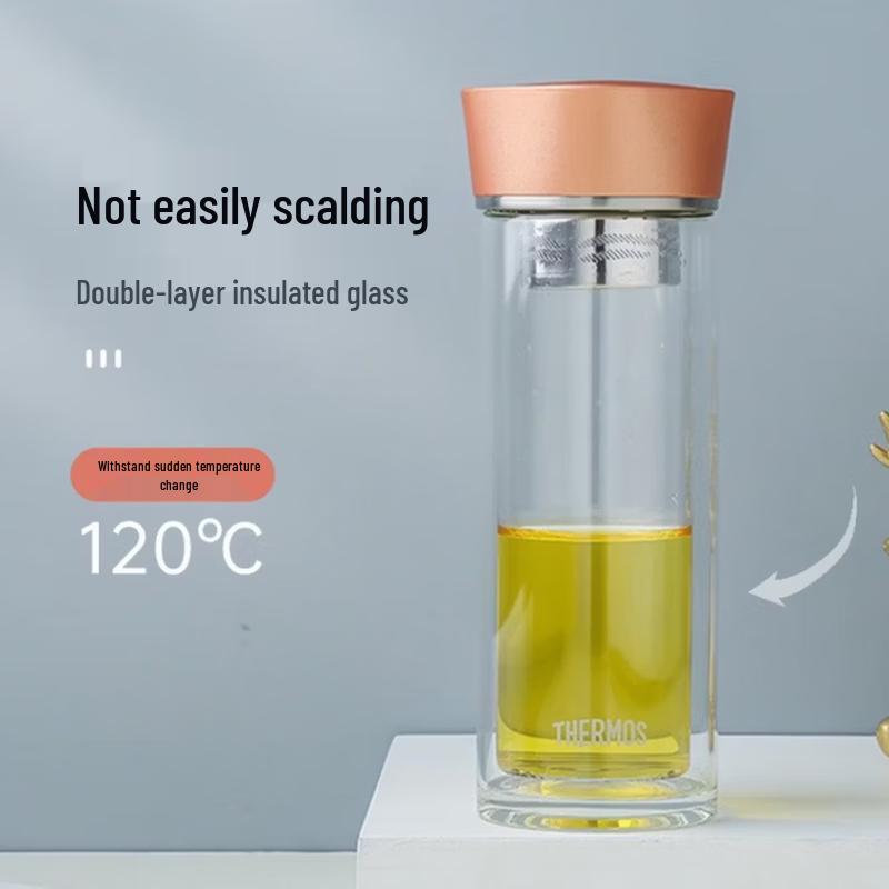 Thermos Стеклянная чашка с двойными стенками