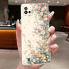 For Realme C11 (2021) RMX3231 / Realme C11 2020 RMX2185 Casing Clear Luxury Fashion Butterfly Flowers Soft Silicone Phone Case