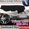 Для Mitsubishi L200 Triton Strada Strakar Barbarian Hunter Strakar Противоскользящий коврик Чехол на приборную панель Козырек от солнца Dashmat Аксессуары