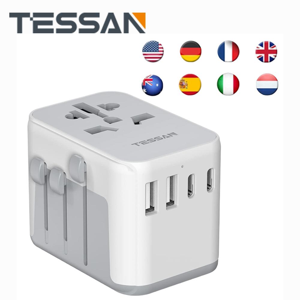 Настенная розетка адаптера питания для путешествий по всему миру из Австралии в Европу, Германию, Исландию, Великобританию