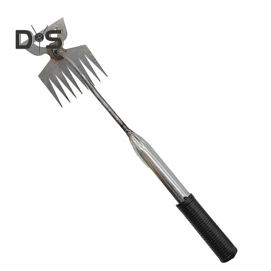 Прополка мотыга 2 в 1 ручной сорнякоудалитель ручной сорнякоудалитель для сада и газона рыхление почвы прополка травы