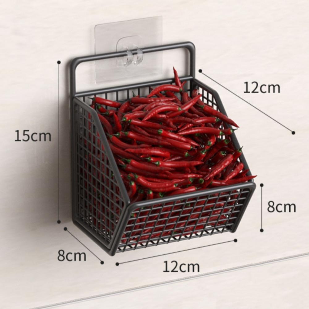 1/2/3 сетки, кухонный органайзер для приправ, настенная подвесная полка для хранения приправ, лука, корзина с фруктами, полка для овощей