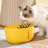 Cat Water Fountain Bee Shape 2L Capacity Water Circulation System Automatic Pet Water Dispenser for Pets Cats Dogs Bee Water Dispenser
