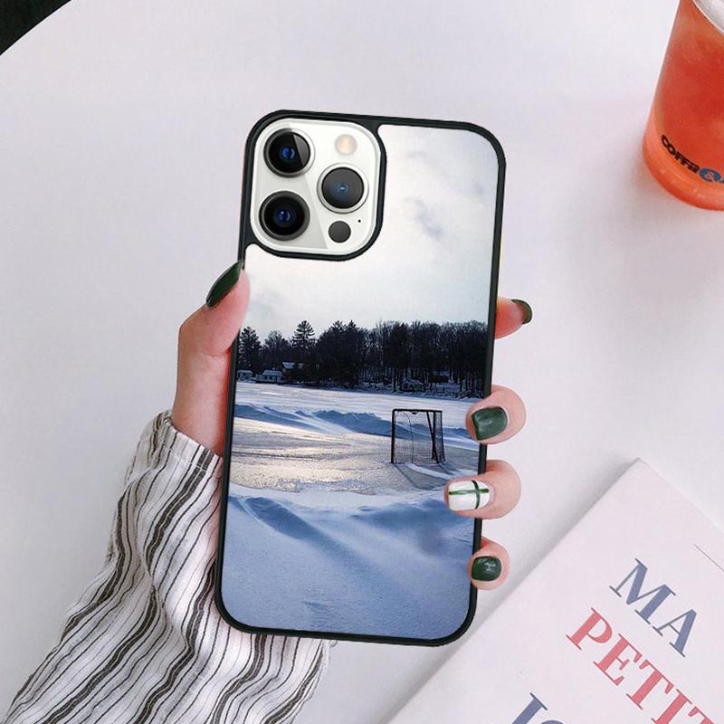 Спортивный чехол для телефона с рисунком катка для хоккея на льду для iPhone 17 Air 16 15 14 13 12 Pro Max Plus Max Защитный корпус coque