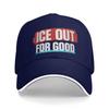 ICE Out Logo Golf Cap Accessories Fashion  Trucker Hat For Men Women Travel Headewear  Adjustable