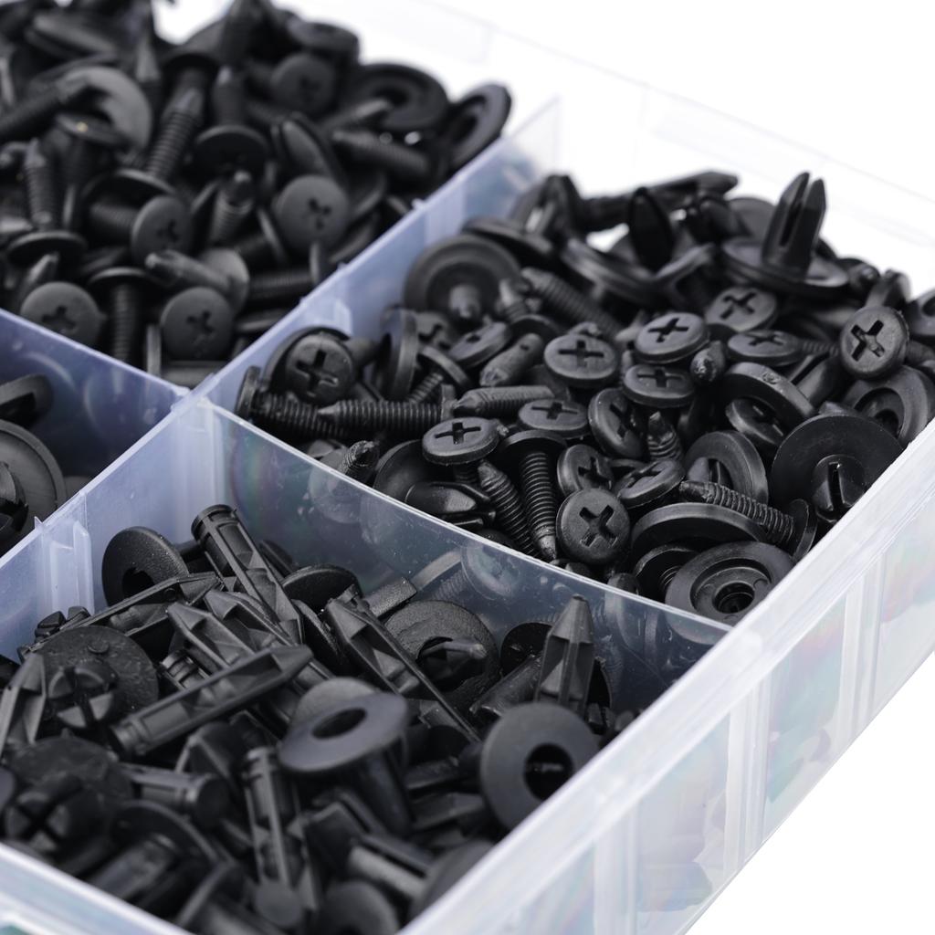 Rosfix car plug set - 650 pieces, plastic box